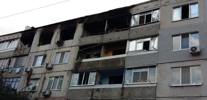 В Павлограде в жилом доме ночью произошел взрыв - Фото