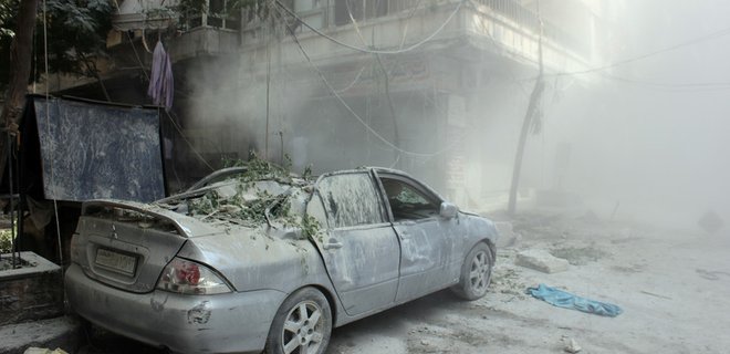 Россия сбросила вакуумные бомбы на Алеппо - СМИ - Фото