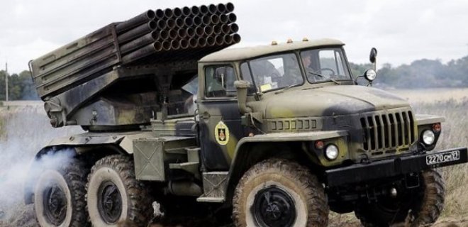 В Миусинске ОБСЕ зафиксировала 42 установки Град боевиков - Фото