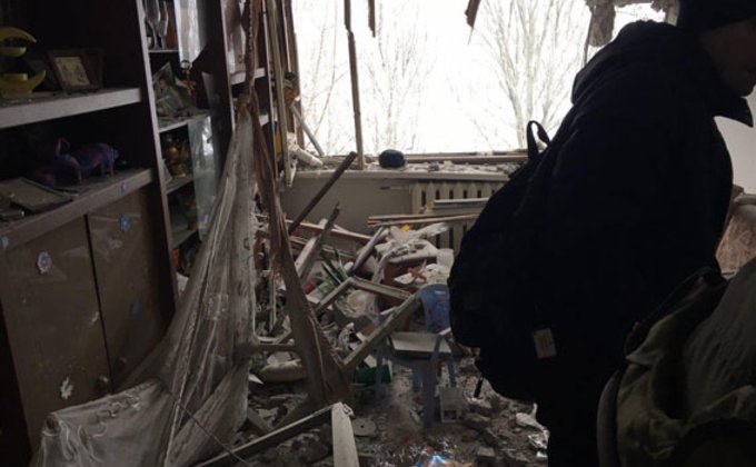 Ситуация в Авдеевке: прошла ротация полиции - фото и видео