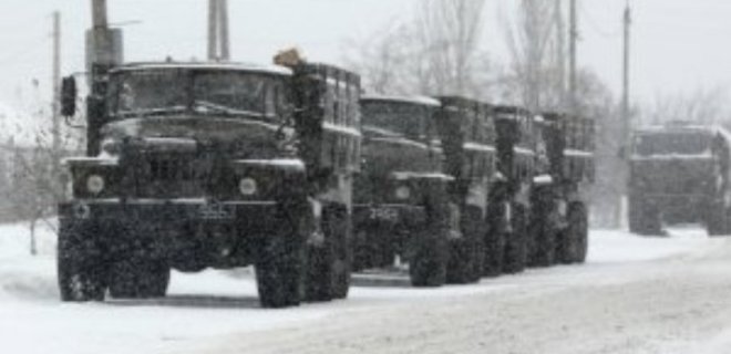 ОБСЕ зафиксировала передвижение более 70 грузовиков боевиков - Фото