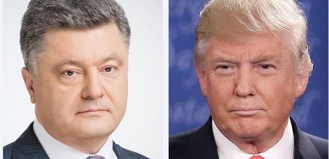 Порошенко и Трамп призвали к прекращению огня в Донбассе - Фото