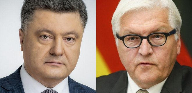 Порошенко и Штайнмайер обсудили обострение ситуации в Авдеевке - Фото