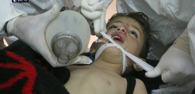 В ООН начали расследование химической атаки в Сирии - Фото