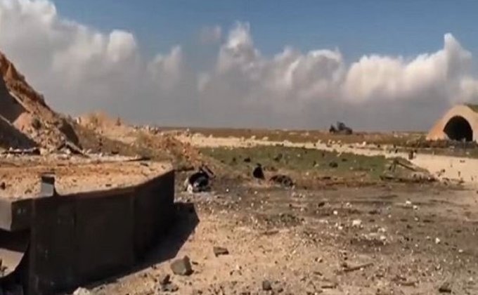 Удар США по силам Асада: первые фото и видео последствий