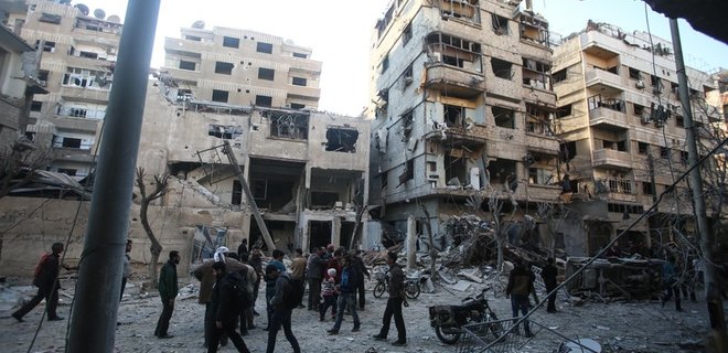 В Сирии повстанцы сбили правительственный самолет - Фото