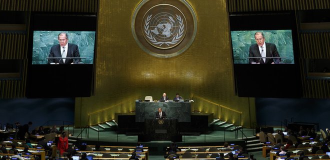 Верните Крым, а потом выступайте: Украина ответила Лаврову в ООН - Фото