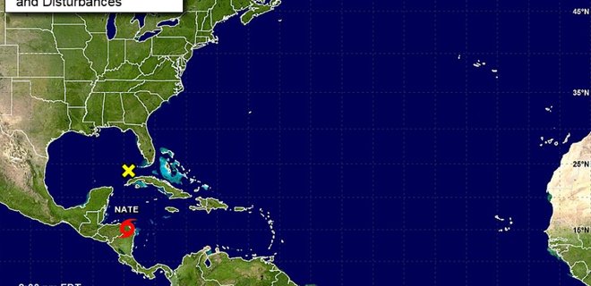 В сторону США движется новый тропический шторм Нейт - Фото