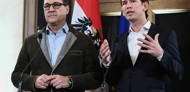 В Австрии консерваторы вошли в коалицию с прокремлевской партией - Фото