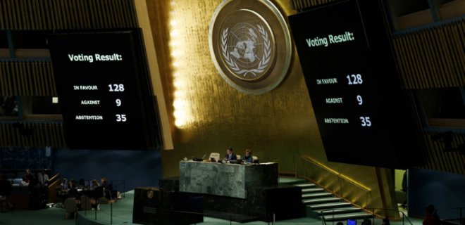 Украина не голосовала за резолюцию по статусу Иерусалима - Фото