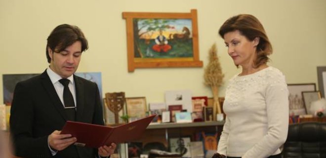 Нищук назначил жену Порошенко главой культурного фонда - Фото