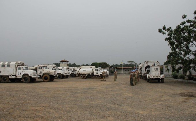Украинские миротворцы завершили 14-летнюю миссию в Либерии: фото