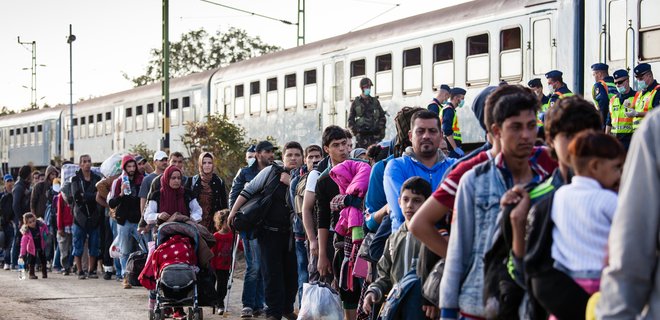 В 2017-м ЕС приютил на четверть меньше беженцев, чем годом ранее - Фото