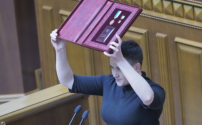 Как Верховная Рада согласилась на арест Савченко: фоторепортаж
