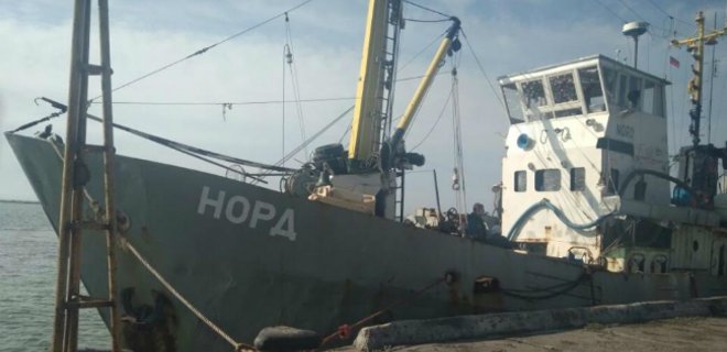 Кремль грозит ответными мерами из-за экипажа судна 
