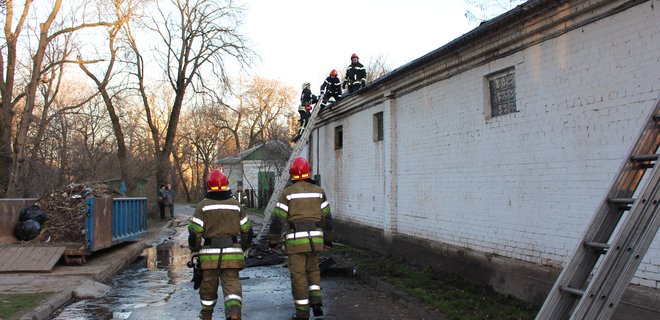 В Киевском зоопарке произошел пожар - Фото