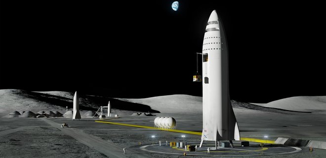 В SpaceX показали фрагмент огромной 