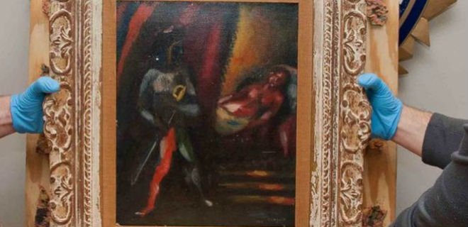Нашлась украденная 30 лет назад картина Марка Шагала - Фото