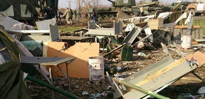 ОБСЕ сообщила подробности о взрывах на аэродроме Луганска - Фото
