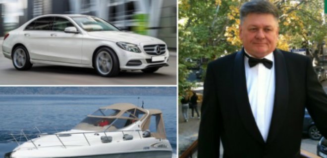 Судья с собственной яхтой получил в подарок Mercedes от КГГА - Фото