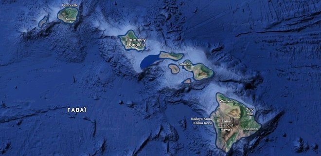Гавайи пережили сильнейшее за 43 года землетрясение: карта - Фото
