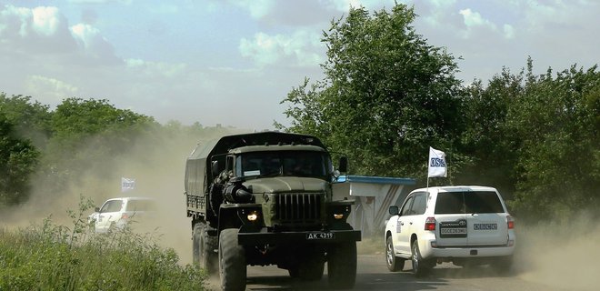 Террористы в Донбассе спрятали от ОБСЕ танки и пушки - Фото