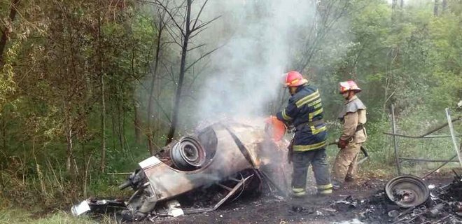 Из-за ДТП в Житомирской области загорелся автомобиль: есть жертвы - Фото