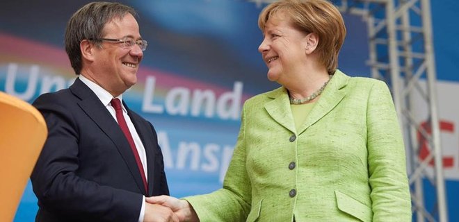 В Германии выбрали преемника Меркель на посту главы партии. Он поддерживает Северный поток - Фото