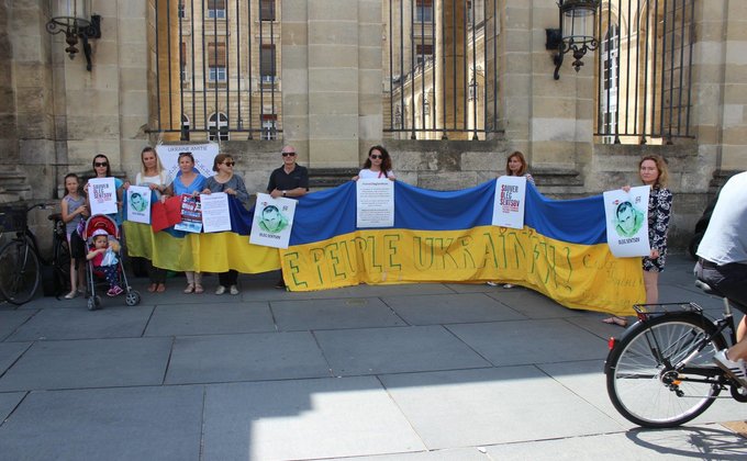 Акции в поддержку Сенцова прошли в 80 городах мира: фото