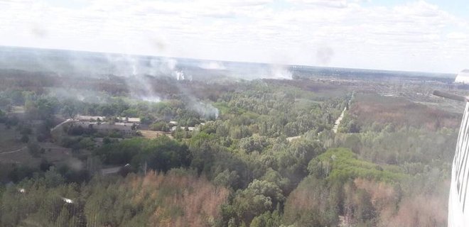Пожар в Чернобыльской зоне ликвидирован – ГСЧС - Фото