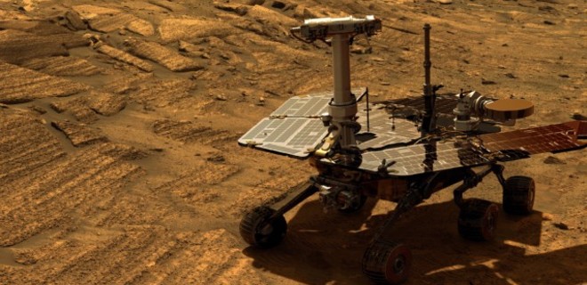 Из-за бури NASA приостановило операции марсохода Opportunity - Фото