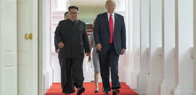 Трамп запланировал себе вторую встречу с Ким Чен Ыном - Фото