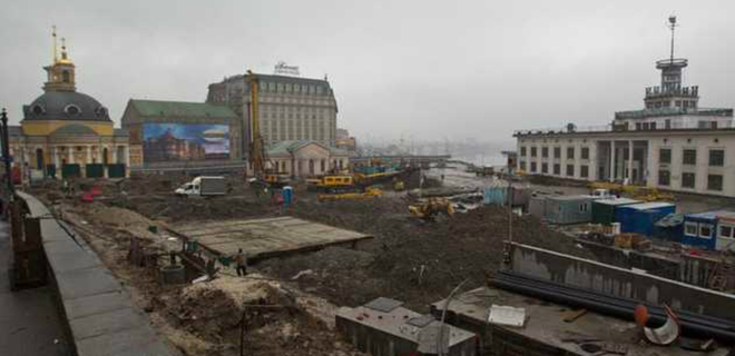 Киевсовет решит судьбу артефактов с Почтовой площади 21 июня - Фото