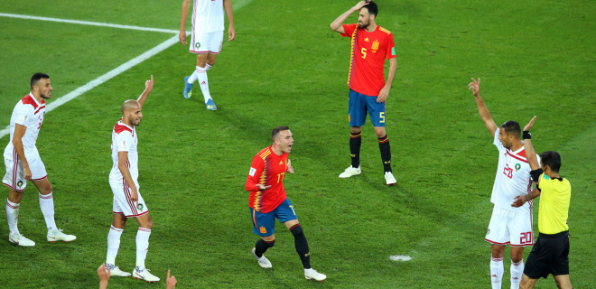 Марокко-Испания 2:2: вторая за день сенсация на ЧМ-2018 - Фото
