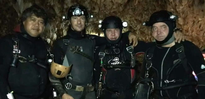В спасении детей в пещере в Таиланде участвовал дайвер из Украины - Фото