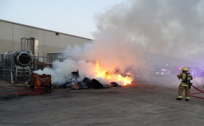 Самовоспламеняющиеся чипсы в Техасе вызвали два пожара: фото