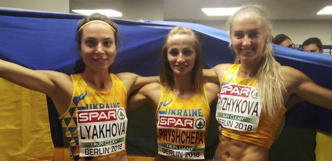 Легкая атлетика: украинки завоевали золото, серебро и бронзу - Фото