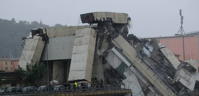 Обвал моста в Италии: увеличилось количество жертв - Фото