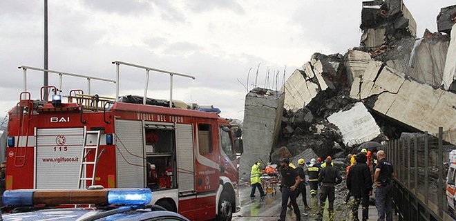 Обвал моста в Генуе: пострадали украинцы - Фото