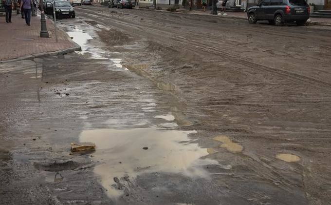 Затопленные ТЦ и улицы: последствия ночной грозы в Киеве - фото 