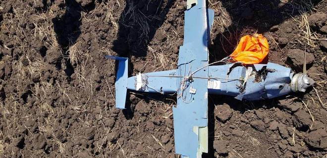 Силы ПВО в Донбассе сбили ценный дрон российских оккупантов: фото - Фото