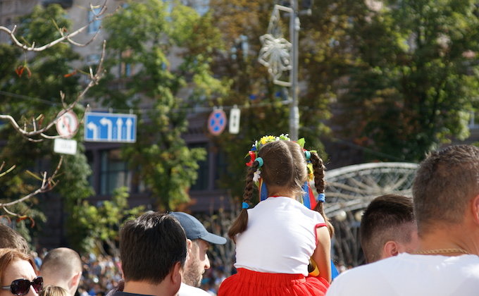Граждане и армия: как проходил военный парад в Киеве - фото