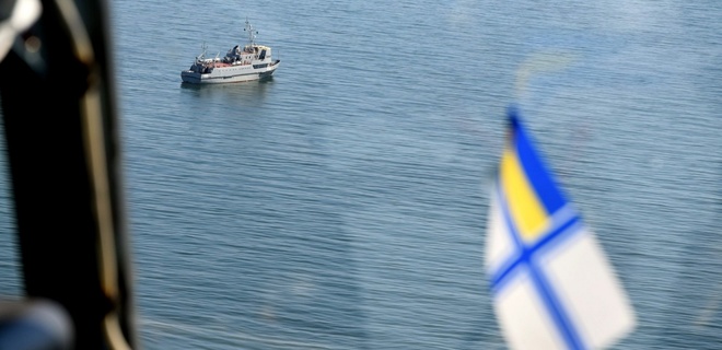 В воды Украины занесло судно РФ, с ним обошлись цивилизованно - Фото