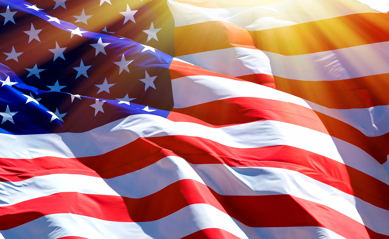 The United States of America флаг