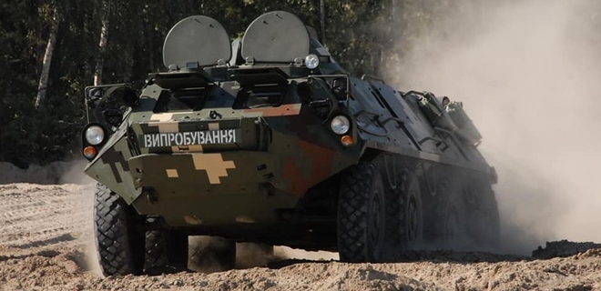 В Украине модернизировали бронетранспортер БТР-60: видео и фото - Фото