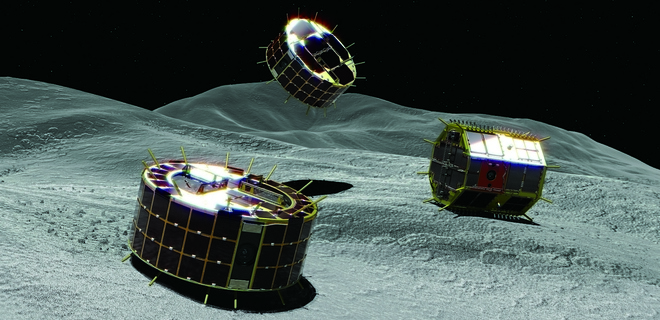 Японский зонд прислал новые фото с поверхности астероида - Фото