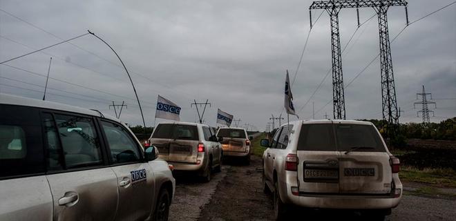 ОБСЕ: В Донбассе колонна грузовиков пересекла границу с РФ - фото - Фото