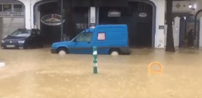 Испанию и Италию затопило: закрыты трассы, метро - видео - Фото