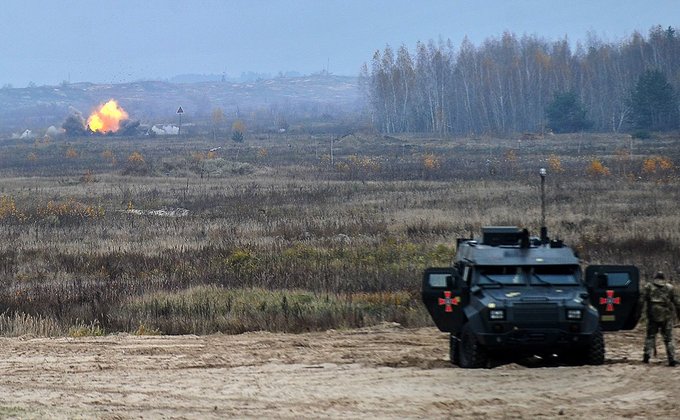 В Украине испытали минометный бронеавтомобиль Барс-8ММК: видео