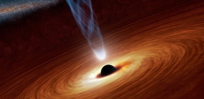 Обнаружена черная дыра, искривляющая вокруг себя пространство - Фото